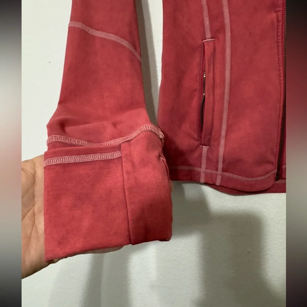 Lululemon Define Jacket Garment Dye Washed Misty Merlot 6